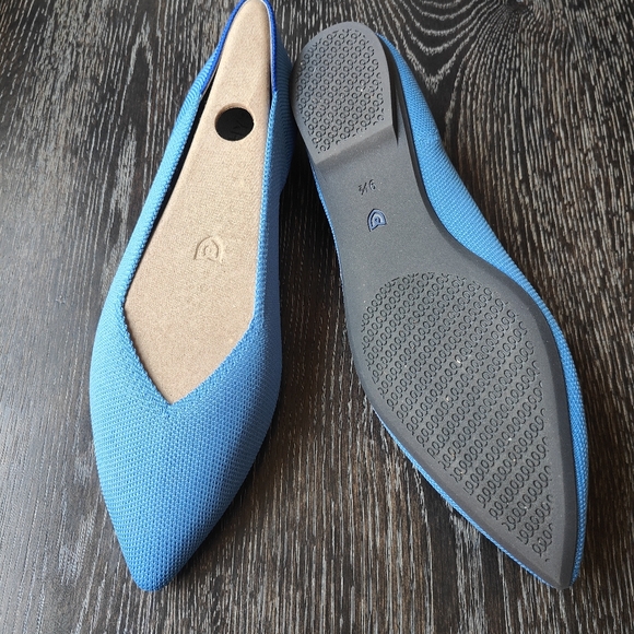 Rothy’s Oasis Blue THE POINT 11 - Picture 2 of 5